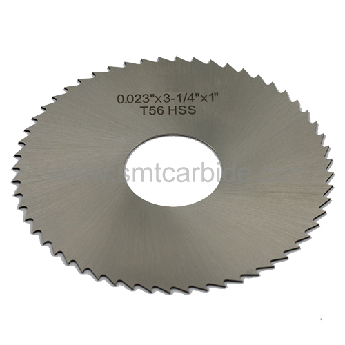 HSS Plain Slitting Saws-3-1/4x0.023x1