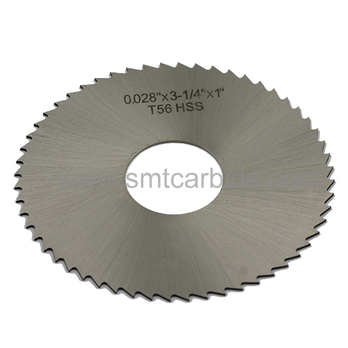 Milling-HSS Plain Slitting Saws-3.25x0.028x1