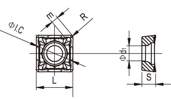 Carbide Inserts for Aluminium-SCGT09T304
