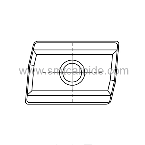 BTA Indexable Deep Hole Drill Inserts-P11T308L