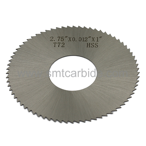 HSS Plain Slitting Saws-2.75x0.012x1