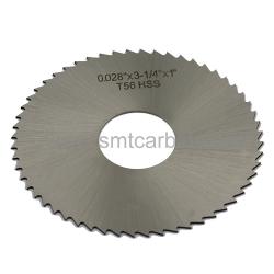 Milling-HSS Plain Slitting Saws-3.25x0.028x1