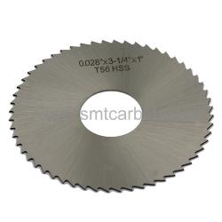 HSS Plain Slitting Saws-3.25"x0.028"