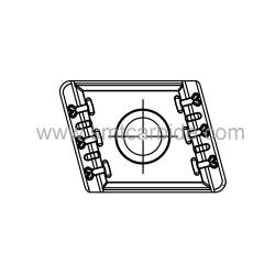 Indexable inserts for Deelp hole drills