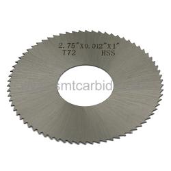 HSS Plain Slitting Saws-2.75x0.012x1