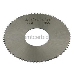 HSS Plain Slitting Saws-2.75"x0.012"